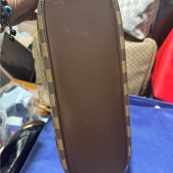 LV Sarria Damier Ebene Brown Checkered Handbag - Picture 6 of 11